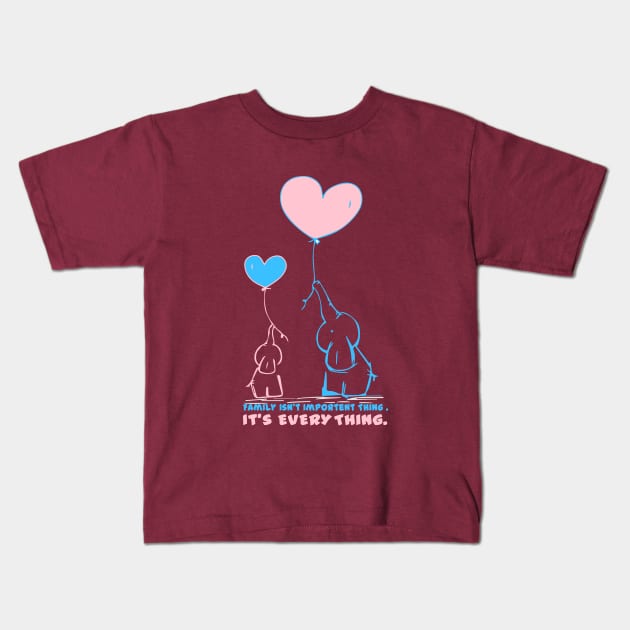 Family is everything Kids T-Shirt by tee-sailor